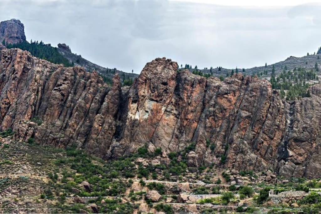 Casa Cueva El Pedregal Tejedaヴィラ エクステリア 写真